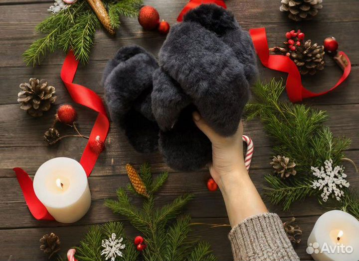 Тапочки домашние женские