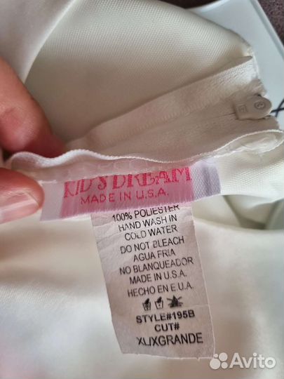 Платье для девочки 100