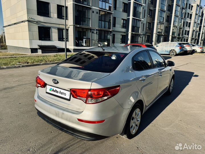 Kia Rio 1.6 МТ, 2016, 139 000 км