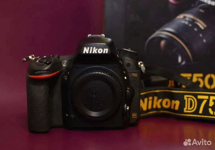 Фотоаппарат Nikon D750 + комплект оборудования