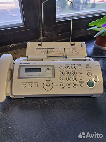 Факс телефон копир panasonic KX-FP 207