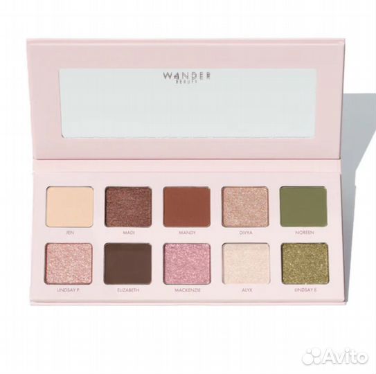 Палитра теней Wander beauty