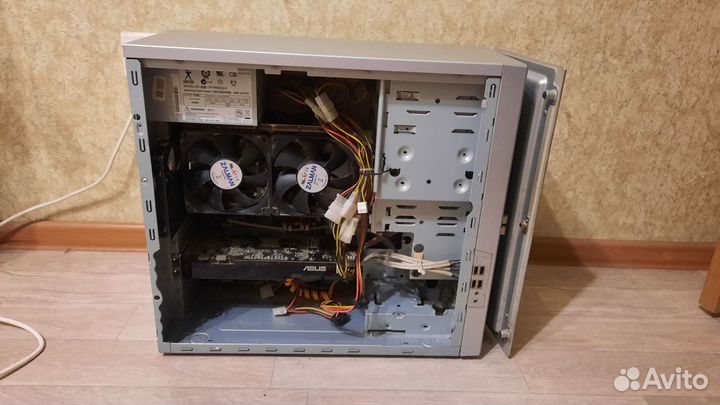 Системный блок, Core 2 Duo, 4гб озу, ATX 275, 550w