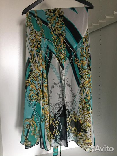 Платье макси с открытыми плечами р-р 44-46