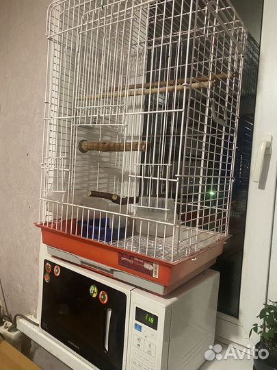 Клетка для попугая бу