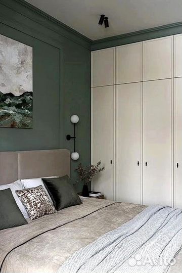 Шкаф с фрезерованными фасадами