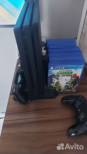 Sony playstation 4 PS4 pro 1tb с играми