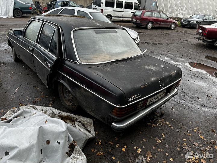 Разбор Mercedes W123 2.4 d, МКПП, 1984 г.в