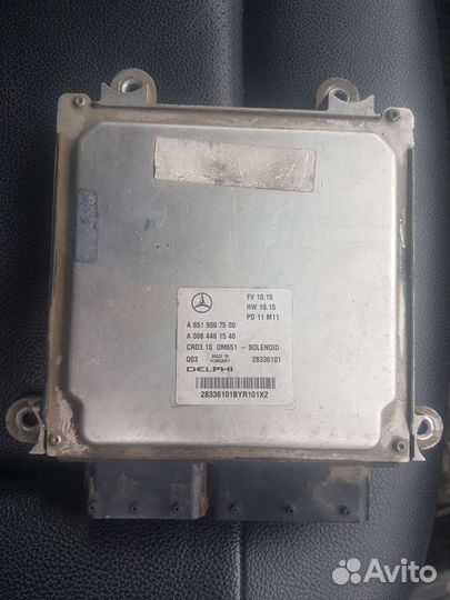 Блок управления двигателем Mercedes OM651