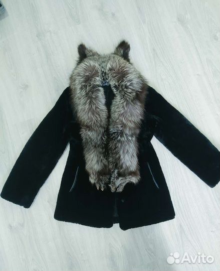 Шуба мутоновая