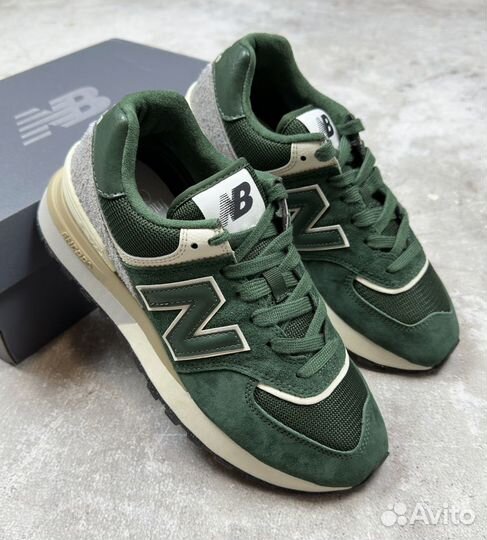 New Balance 574 Legacy Green Silver 6.5 US