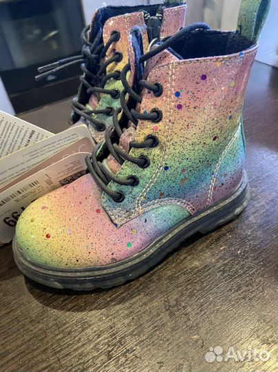 Ботинки демисезонные для девочки 25 размер