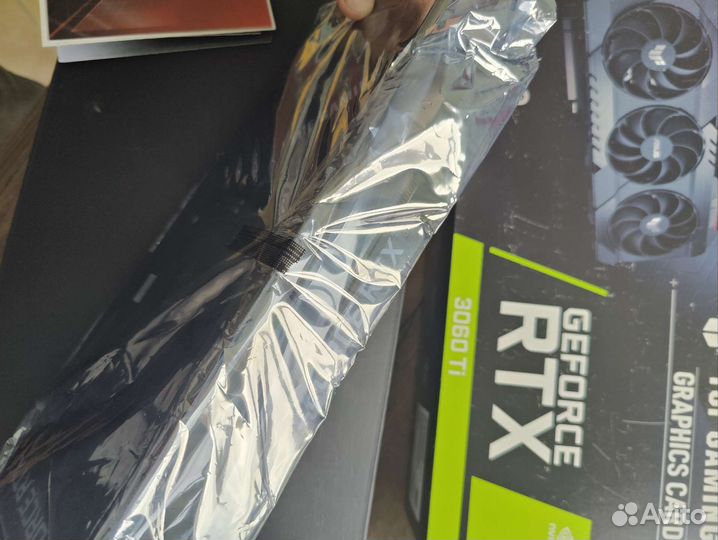 Видеокарта asus TUF Gaming GeForce RTX 3060 Ti V2