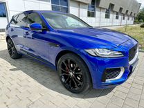 Jaguar F-Pace 3.0 AT, 2016, 123 000 км, с пробегом, цена 3 700 000 руб.