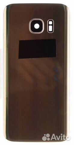 Задняя крышка для Samsung G930F S7 Золото со стекл