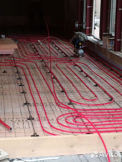 Труба для теплого пола PE-RT, PEX и метал.пластик