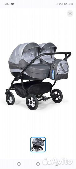 Коляска 2 в 1 бу