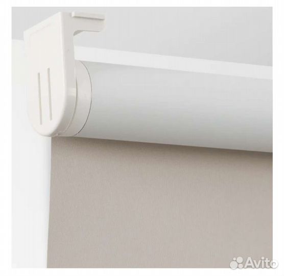 Штора рулонная Inspire блэкаут 100x160 см цвет кре