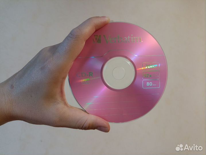 Болванка чистый диск сd DVD- RW 10шт