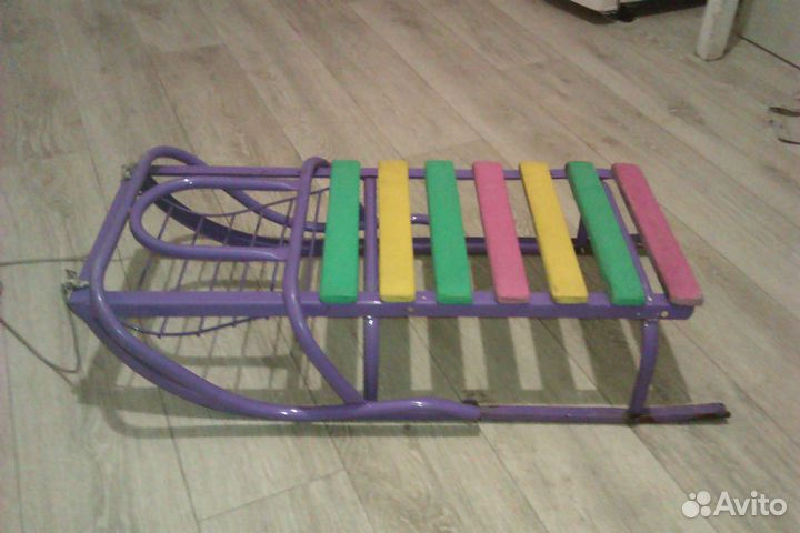 Детские санки с утеплением