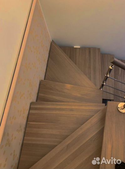 Каркас лестницы из металла