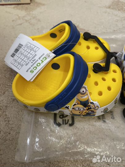 Crocs c6 новые minions