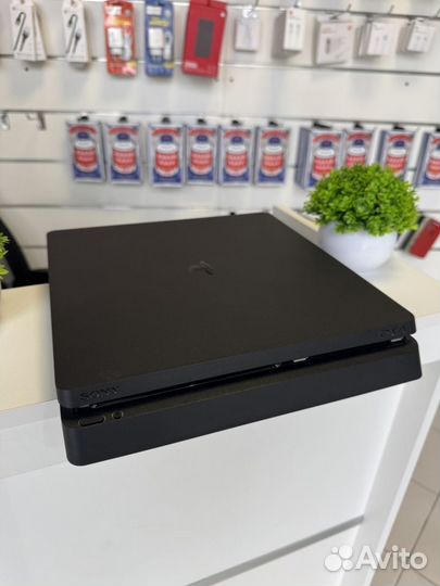 Sony ps4 slim 1tb+подписка на игры