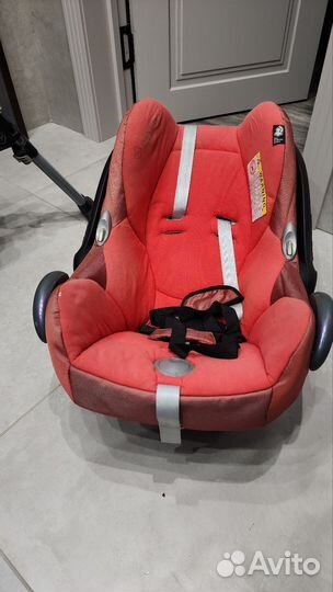 Автолюлька с базой isofix