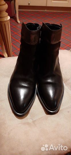 Ботильоны натуральная кожа 38