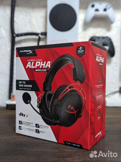 Наушники HyperX cloud alpha Wireless