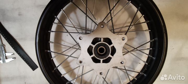 Диск колесный задний питбайк 1.85-16 d15mm