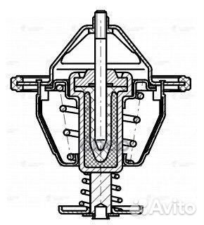 Термостат для а/м Mitsubishi Lancer IX