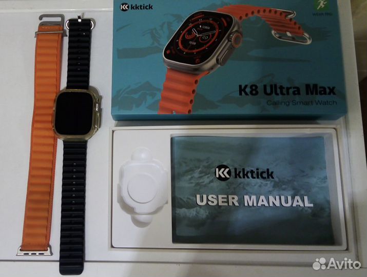 Умные часы kktick K8 Ultra Max