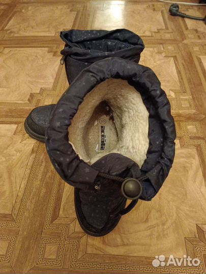 Сапоги теплые