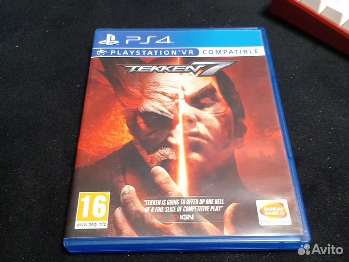 Диски Teken4 и PvZ battle for Neighborville PS4