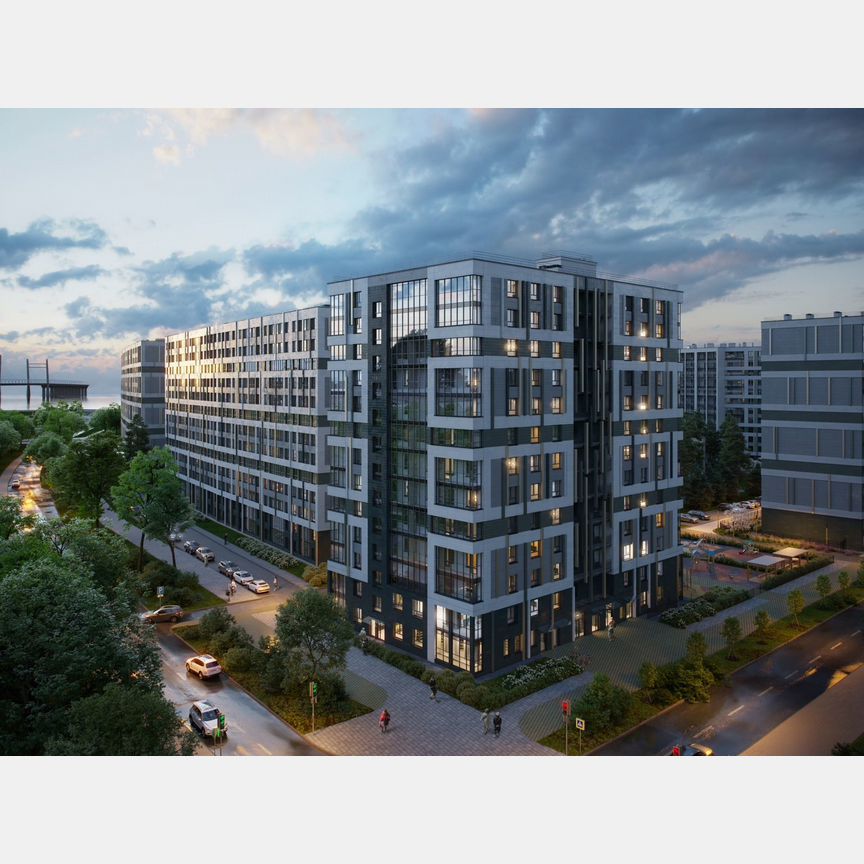 Квартира-студия, 32,6 м², 1/13 эт.