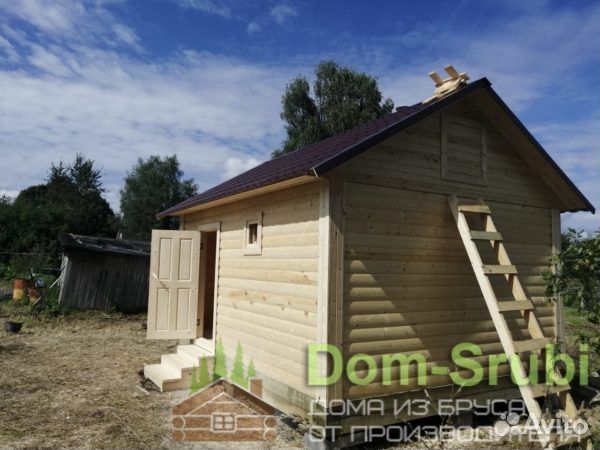 Жиздра. Хорошая надёжная Баня из бруса Б-3 (4х5)