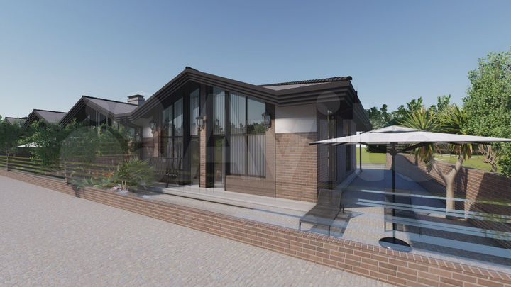 Таунхаус 45 м² на участке 1 сот.