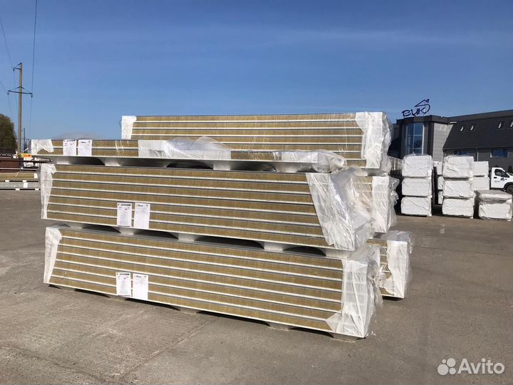 Трехслойные сэндвич-панели