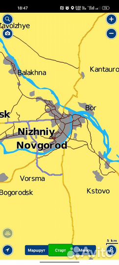 Карта глубин Волги Нижний Новгород купить в Нижнем Новгороде с доставкой
