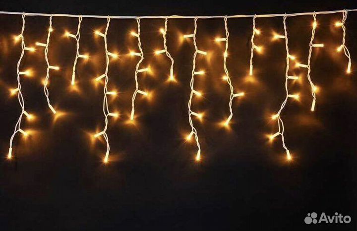 Гирлянда бахрома 2м (16*8*9 см)