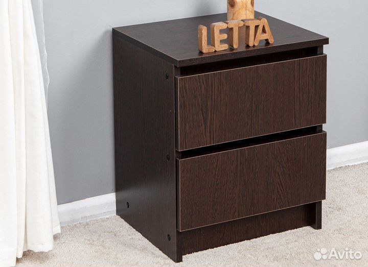 Тумба City 2 ящика (3 цвета)