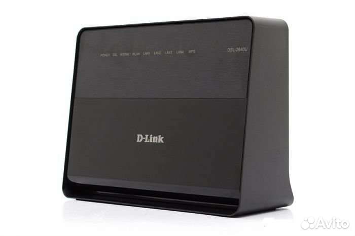 Рабочий Роутер D-Link DSL-2640U
