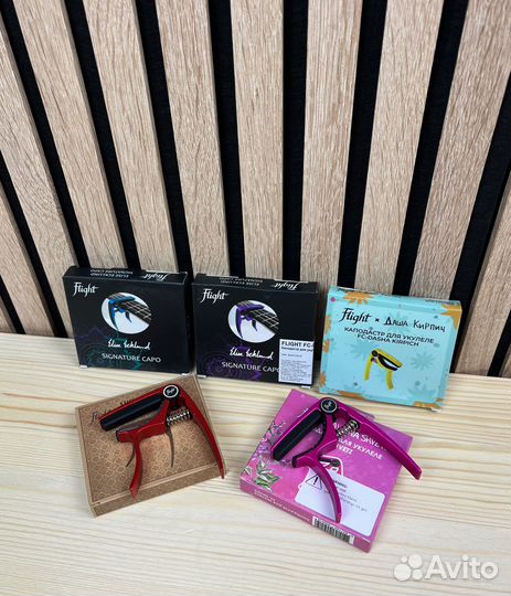 Каподастр flight FC-RD для укулеле