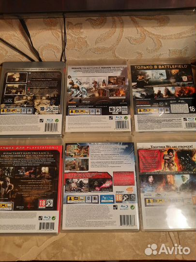 Игра для ps3 (цена за все)
