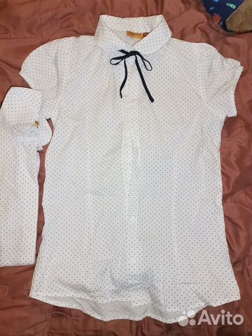 Рубашка школьная для девочки р-р 146