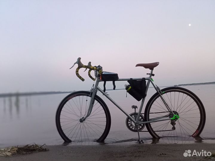 Шоссейный велосипед хвз спутник 1978года