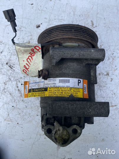 Nissan primera p12 компрессор кондиционера