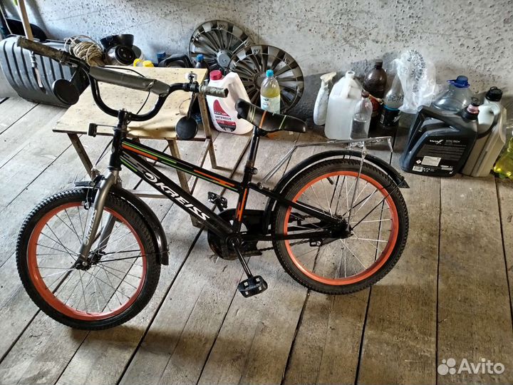 Детский велосипед бу 16д