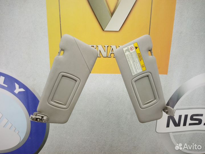 Козырек солнцезащитный renault fluence